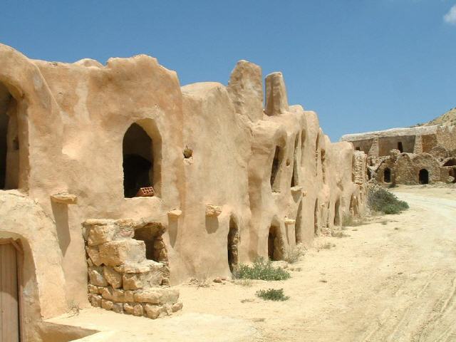 Berberdörfer - Ksar el-Hallouf