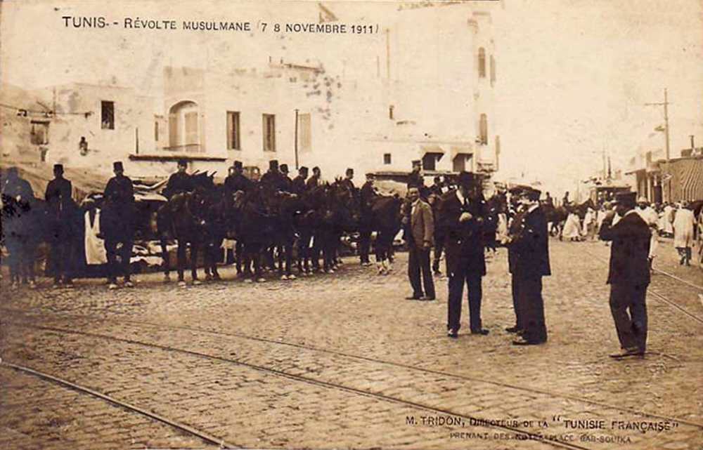Tunis - Unruhen am 7./8. November1911